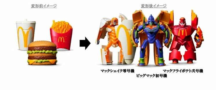 マニア大興奮のお宝フィギュア（マクドナルド公式サイトより）