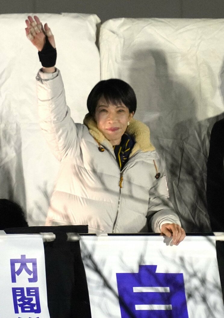 高市首相人気に敗北した（撮影／集英社オンライン）