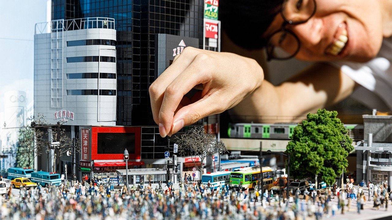 これがジオラマ！？ 1/150スケール・渋谷スクランブル交差点の凄み