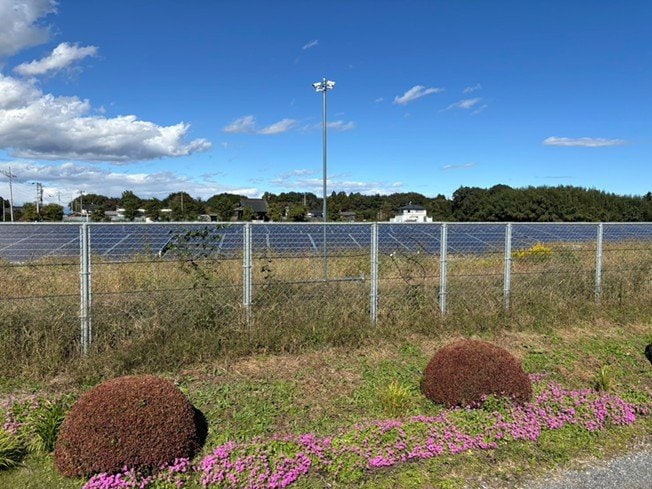 メガソーラー（撮影／集英社オンライン）