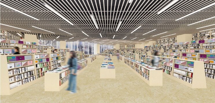 1階「知の渓谷」