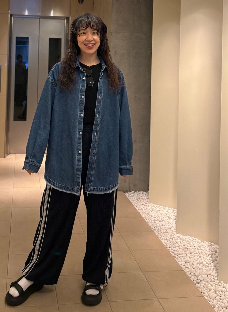私服の浜口さん（写真／本人SNSより）