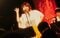 前向きな1曲「最強伝説更新中」歌唱時の岡本真夜（撮影／大村祐里子）