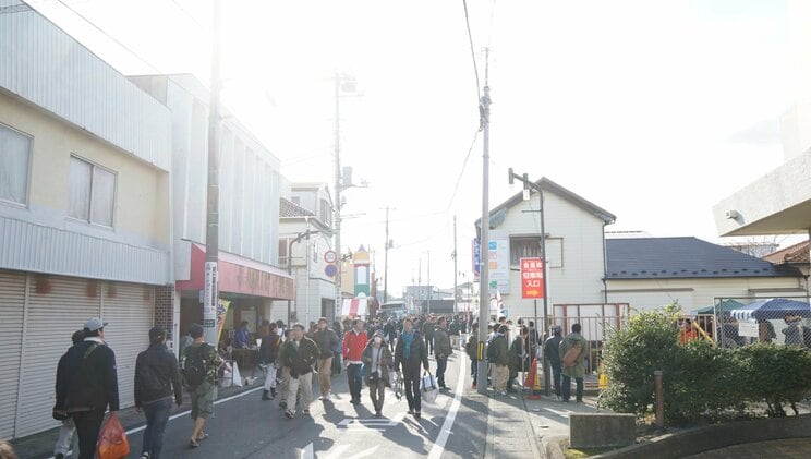 大洗あんこう祭では大勢の『ガルパン』ファンが訪れる（ヨークさん提供）