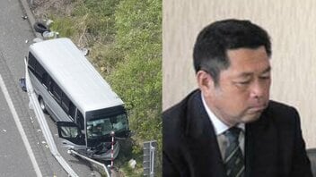 ≪バス暴走事故≫「痛風で薬飲んでるって言ってました」逮捕された元女子陸上名監督の自宅前に1週間前に大破した車が…「離婚して一人暮らし」「覇気がない」