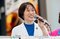 共産党委員長の田村智子氏（本人Facebookより）