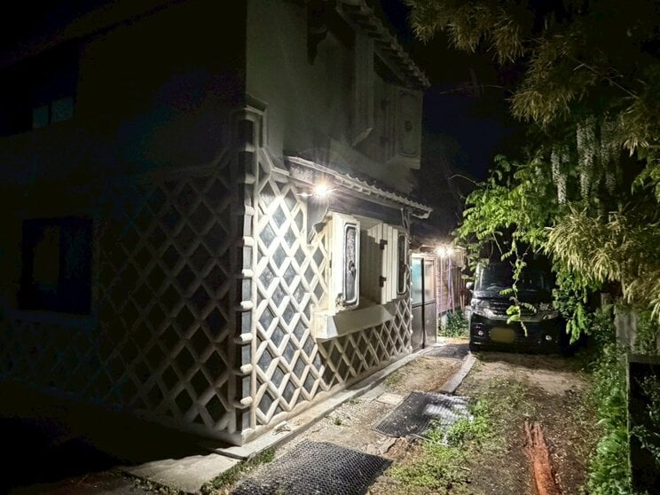 若山容疑者の自宅（撮影／集英社オンライン）