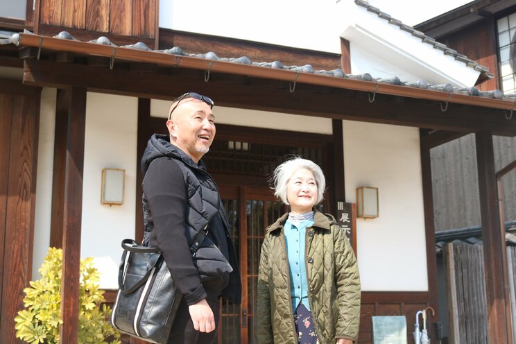 江戸時代の伝統的な家系の２人が案内役を務めてくれた