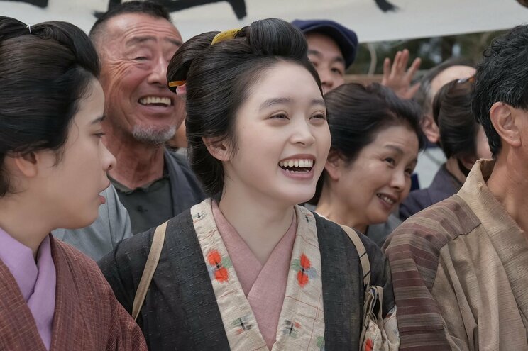 髙石あかり演じるヒロインの松野トキ(写真/NHK大阪放送局提供、以下同)