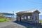 JR五能線の驫木駅。木造駅舎と日本海に沈む夕日が美しく、青春18きっぷのポスターにも採用されたころがある
