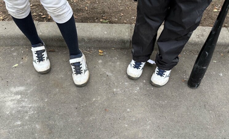 取材に応じてくれた野球少年たち（撮影／集英社オンライン）