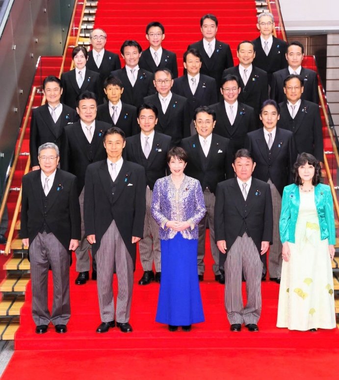 第2次高市改造内閣（写真／本人SNSより）