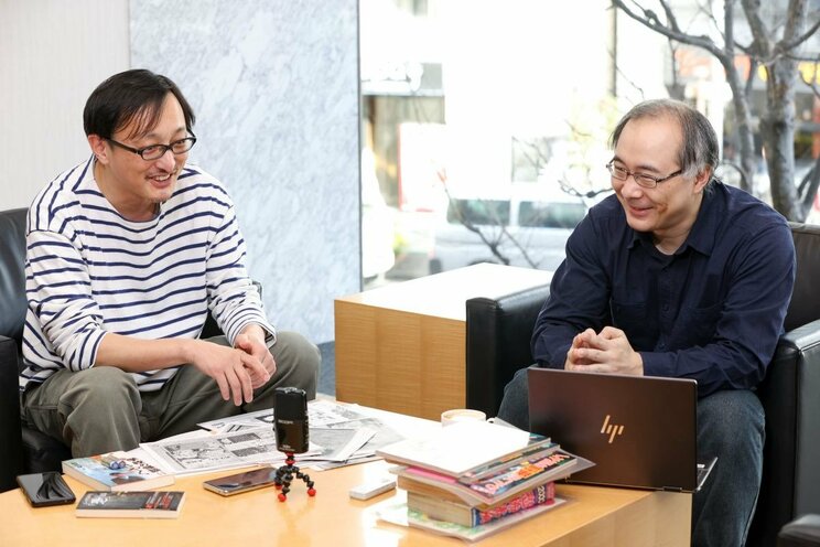 写真左から、吉田悠軌氏、廣田龍平氏。