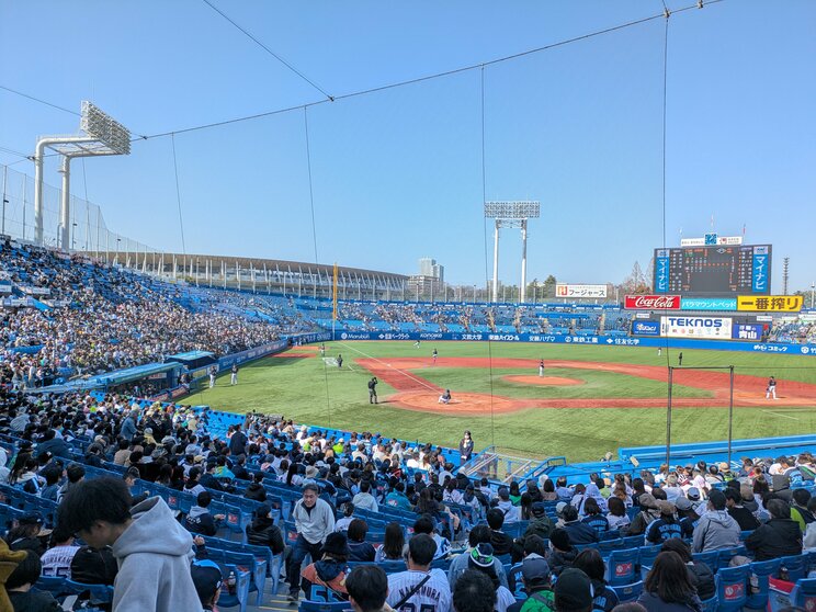 明治神宮野球場（撮影／集英社オンライン編集部）