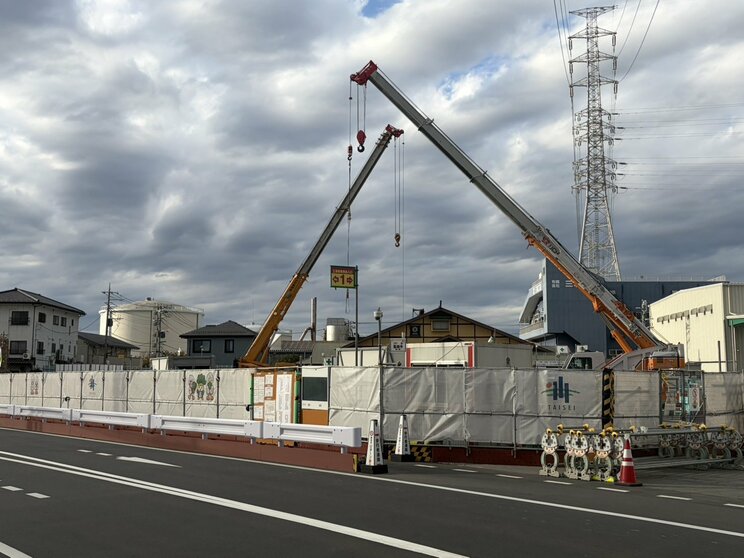 道路陥没から1年9か月、現場の“今