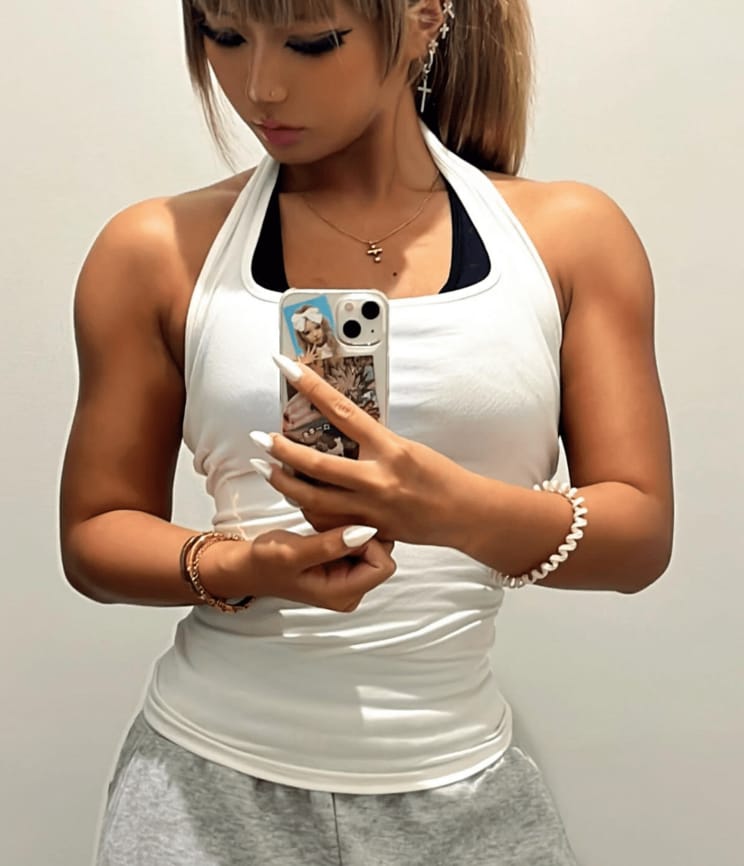 黒ギャル×筋肉で『egg』モデルに…167cm65kgのルナ（19）が“痩せなきゃ可愛くない”時代に逆走したワケ「体重なんて単なる数字」_18