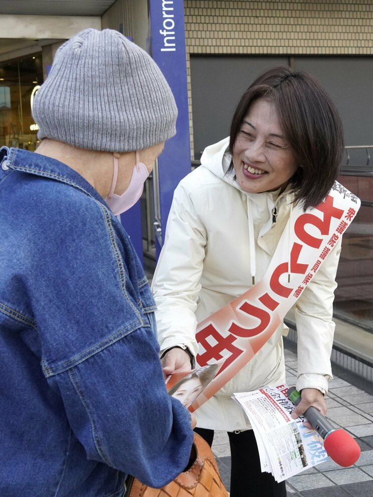 日本維新の会の佐藤由美氏（撮影/集英社オンライン撮影）