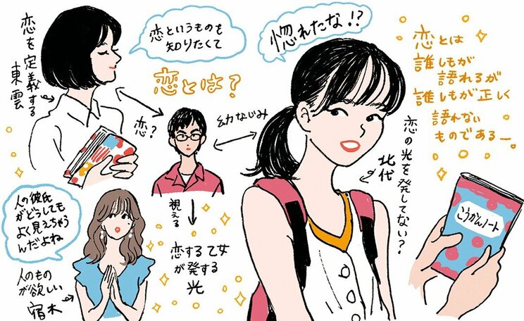 恋を解く女from『恋は光』【イラストレーター チヤキが描く映画の中の愛すべき女子図鑑】_1