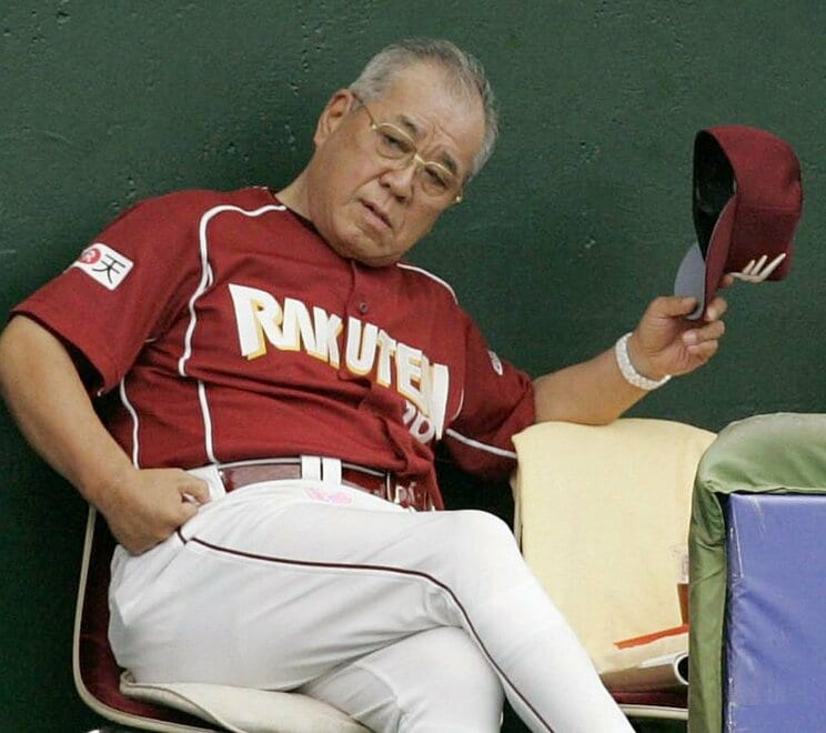 楽天監督時代の野村克也氏（写真／共同通信社）