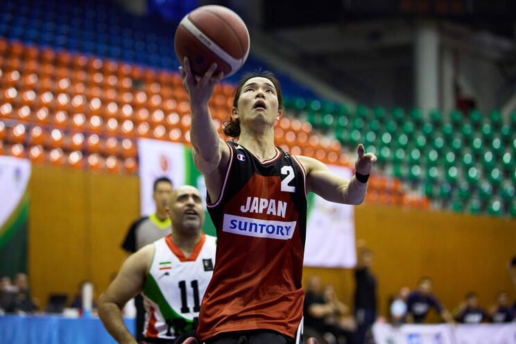 韓国リーグの経験によって高さを追求した車いすでのプレーに手応えを掴んだ（写真：長田洋平/アフロスポーツ）