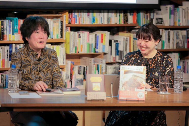 稲田さんのたとえに的確なツッコミを入れていく今井さん。対談後編は29日(日)公開予定です。お楽しみに！