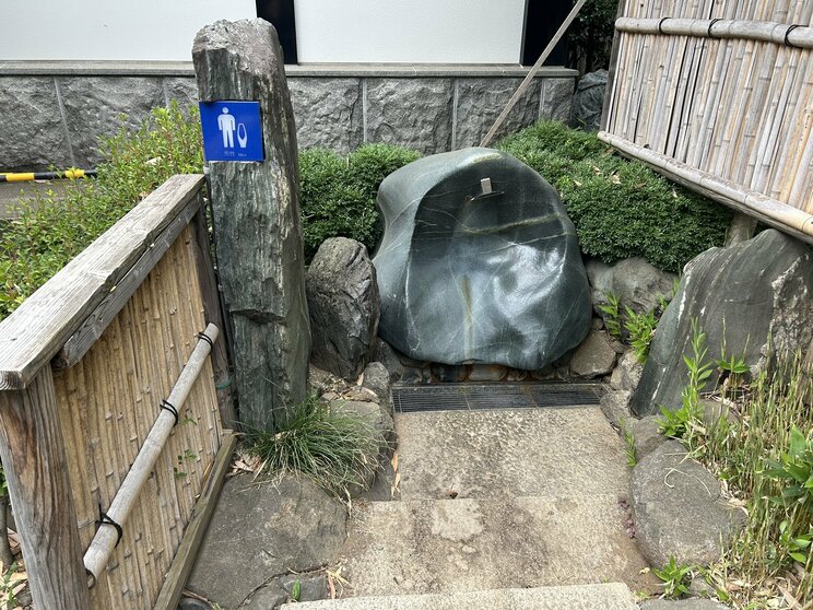 実際のトイレ（撮影／集英社オンライン）
