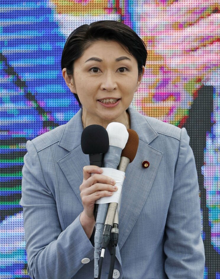 小渕優子氏（共同通信社）