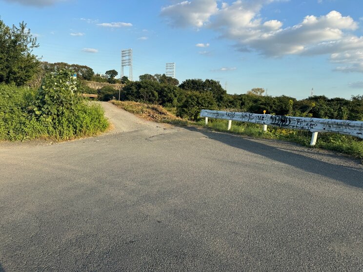 現場となった広場（撮影／集英社オンライン）