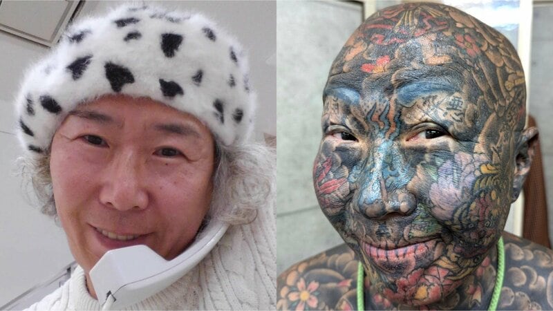 肌色が残るのが納得いかないんですよ」耳の中から局部まで…全身に刺青