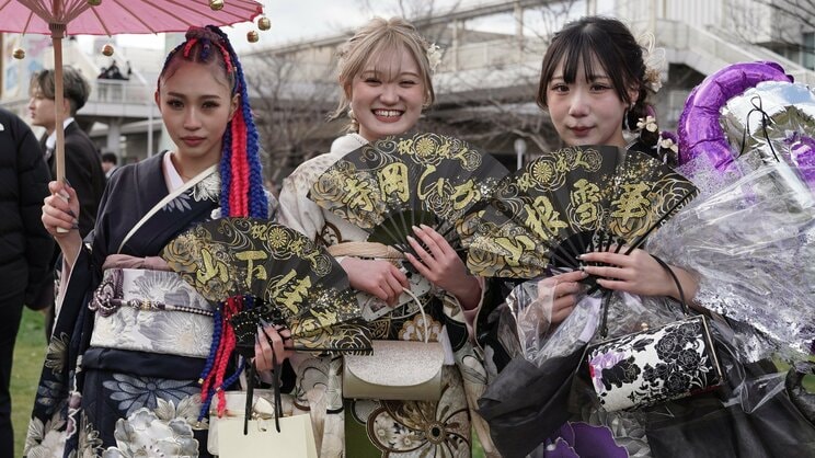 北九州市二十歳の記念式典にて　写真／篠原祐介