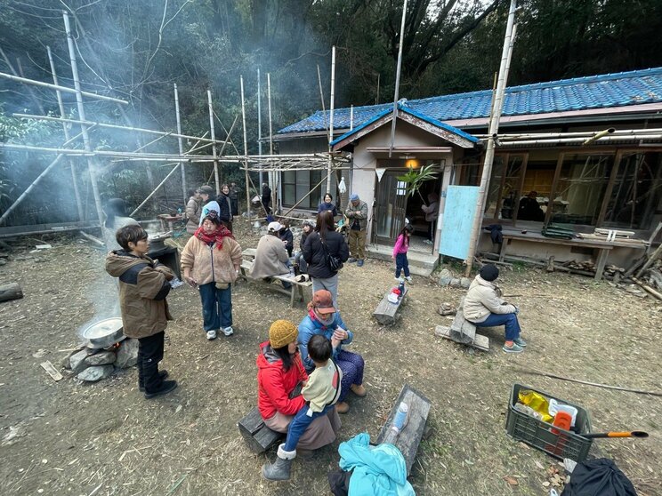 トーキョーコーヒーの活動の様子　永遠に終わらない古民家リノベーション