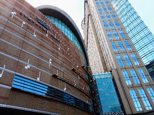 東京交響楽団の本拠地であるミューザ川崎シンフォニーホール（PhotoAC）