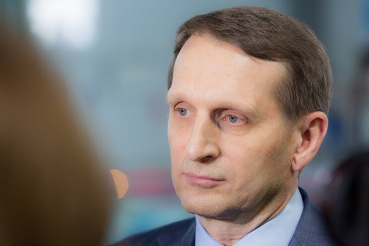 ロシアの対外情報庁（SVR）長官セルゲイ・ナルイシキン
