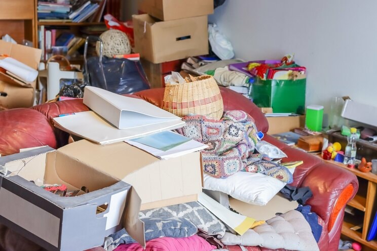 部屋がゴミ屋敷になることも　※写真はイメージです