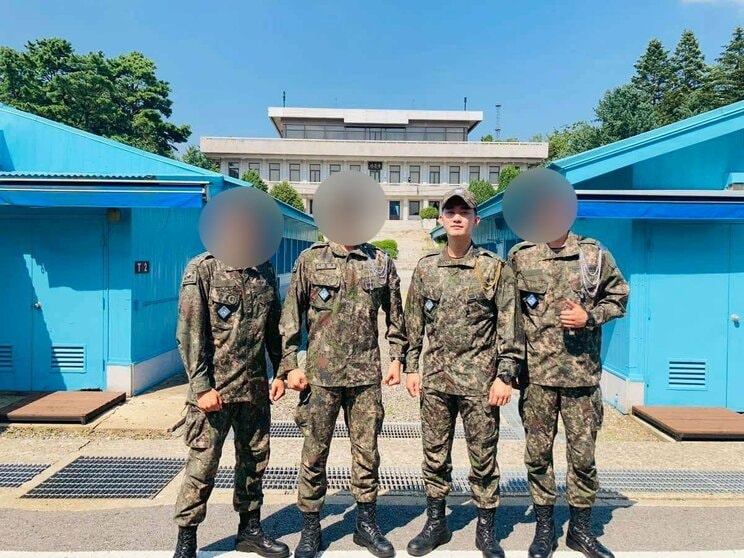 兵役時代のイ・ジフンさん