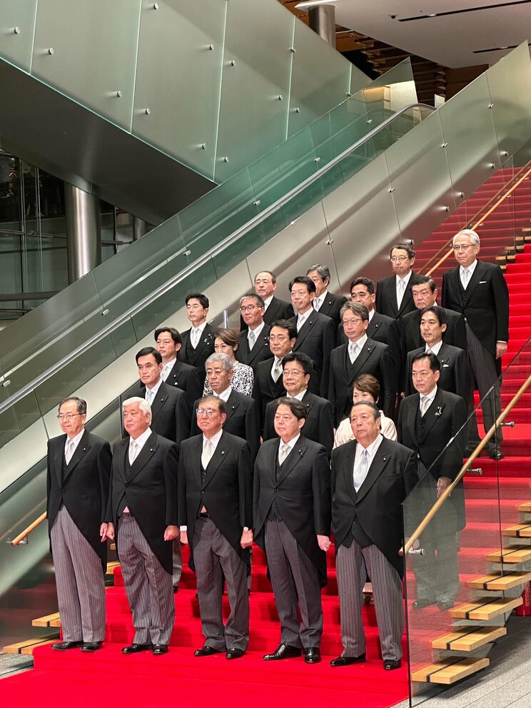 10月21日に総辞職した石破内閣（石破茂Xより）