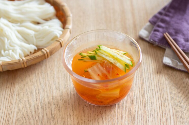 焼肉のたれ、キムチ、抹茶…おなじみ食材でそうめんの激ウマ「つゆ変」８変化_8