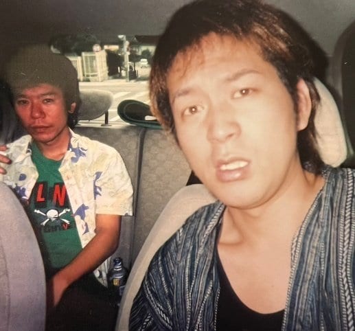 「怖いものなし」といった様子の若手時代（右）（写真／本人提供）