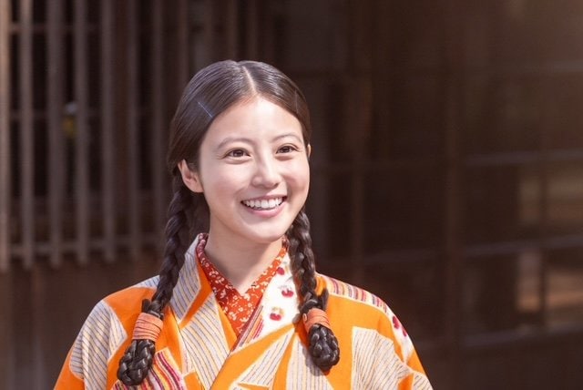 朝田のぶを演じる今田美桜