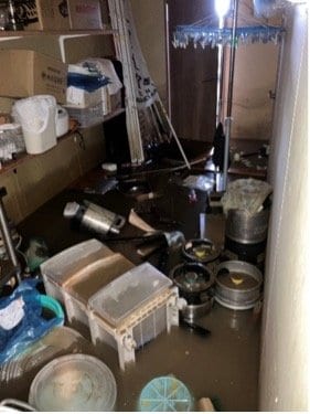 1回目の被害を受けた際の店内