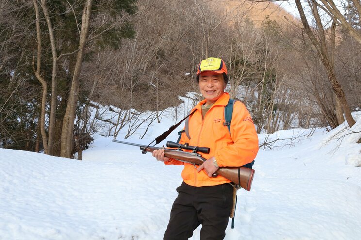 クマ撃ち猟師・高柳盛芳さん。写真提供：風来堂