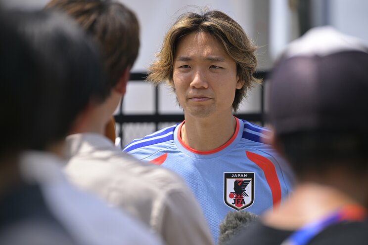 キャプテンの板倉滉選手　写真／JMPA