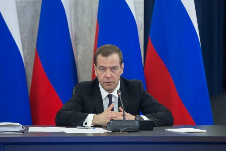 ロシアのメドベージェフ氏（写真／shutterstock）