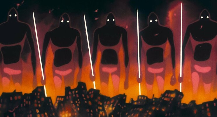 火の七日間で文明を滅ぼした巨神兵　© 1984 Studio Ghibli・H