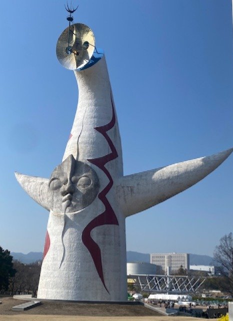 1970年の大阪万博の象徴でもある岡本太郎作品「太陽の塔」