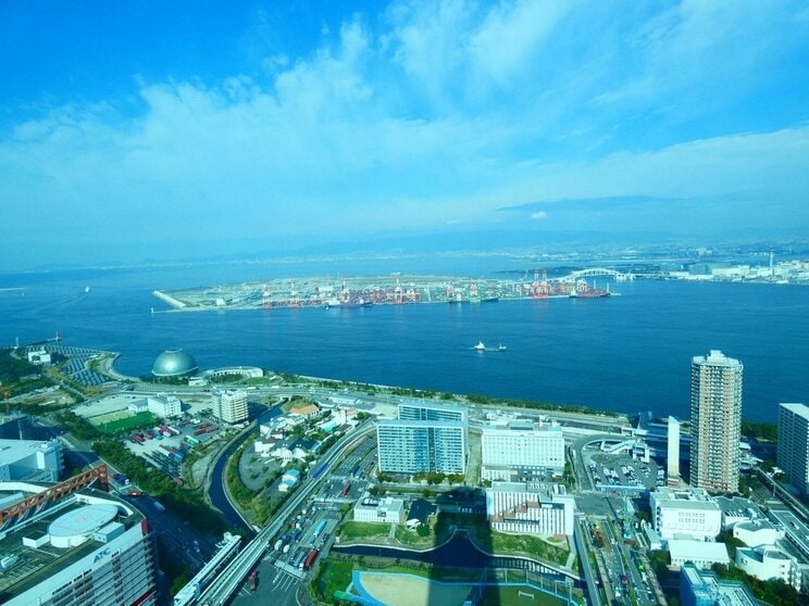 万博が開催される大阪の夢州（大阪市此花区）