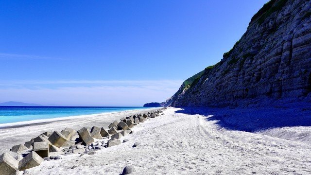 新島の海岸