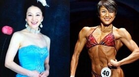 50歳で筋トレを始めてトップビルダーに。家族全員が優勝経験ありの “筋肉一家”の母が語る筋トレの光と影 「夫と長男が“どっちの筋肉がいい?”って聞いてくる有様で…」