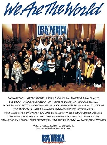 2010年1月27日発売『We Are The World [DVD+CD]』（ハピネット）。『We Are The World』誕生25周年を記念して、ミュージッククリップのDVD とCDが2枚組でリイシューされたもの