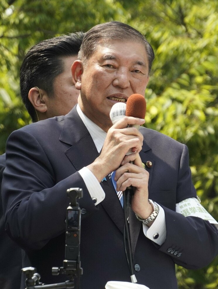 7月3日、神戸市で参院選の第一声の演説をする石破茂首相（撮影／集英社オンライン）